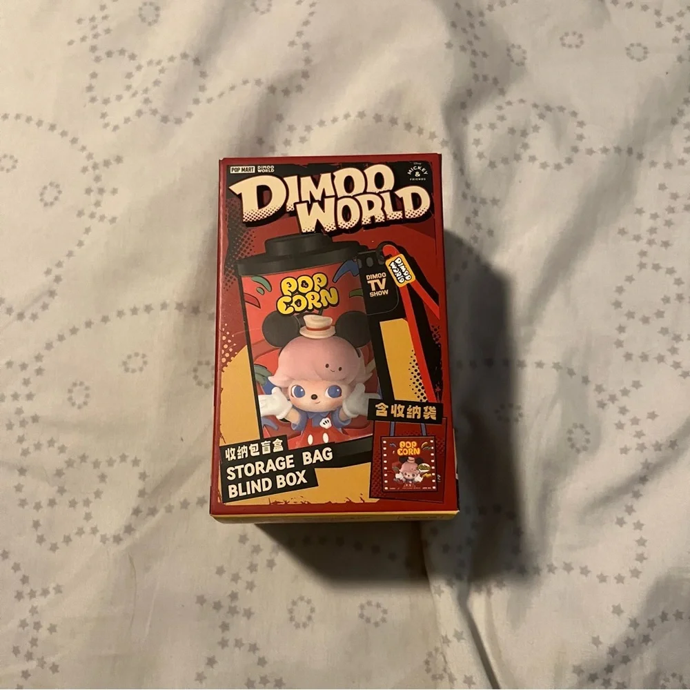 POP mart Dimoo world x Disney storage bag blind box